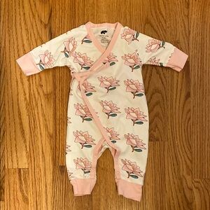 Monica + Andy Cozy Pink and Cream One Piece Kimono Outfit